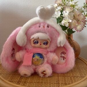 Mocici sugar heart rabbit warm whispers - PINK